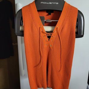 J.Crew VNeck Sleeveless Sweater Top - Medium